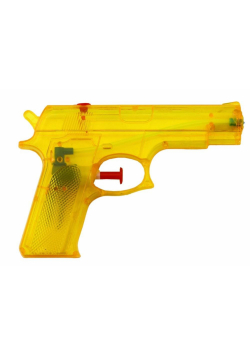 Pistolet na wodę żółty 15cmx10,5cm