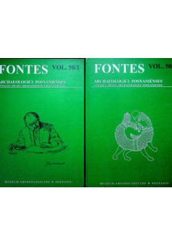 Fontes tom 50 część I i II