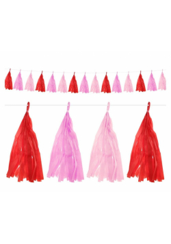 Girlanda papierowa Frędzelki 250cm