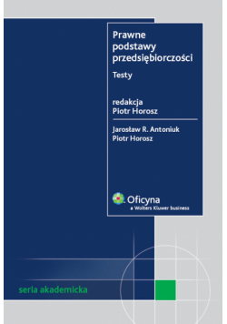 Prawne podstawy przedsiębiorczości