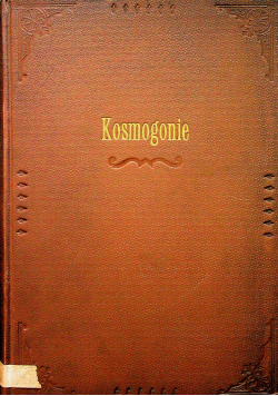 Ueber Kosmogonie 1905 r