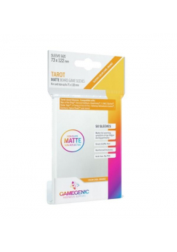 Gamegenic: Matte Tarot-Sized Sleeves 73x122mm