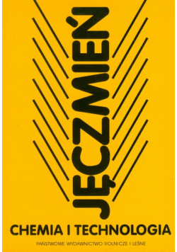 Jęczmień Chemia i technologia