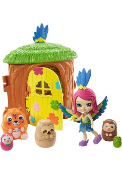 Enchantimals. Domek zwierzaczki niespodz. GTM49