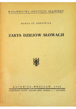 Zarys dziejów Słowacji