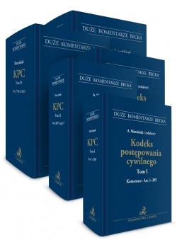 Kodeks postępowania cywilnego T.1-5 Komentarz