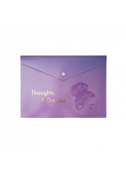 Teczka A5 fioletowa Thoughts & Dreams