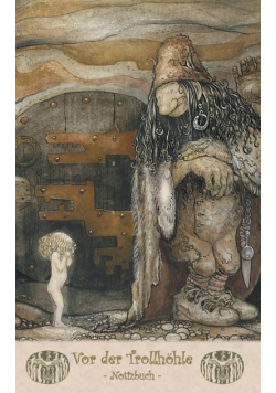 Vor der Trollhöhle  - Notizbuch (Trolle und Goblins)