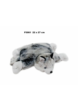 Poduszka pies husky 22x27cm
