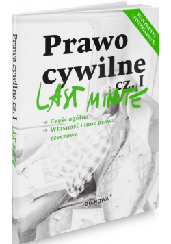 Last Minute Prawo Cywilne cz.1 01.01.2021