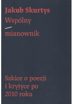 Wspólny mianownik