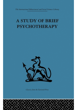 A Study of Brief Psychotherapy