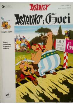 Asterix Asteriks i Goci Zeszyt 4