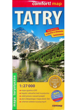 Tatry Mapa turystyczna 1 : 27 000