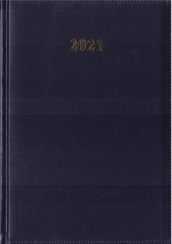Kalendarz 2021 Tygodniowy A5 Divas Granatowy