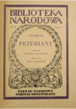 Owidiusz Przemiany