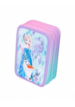 Piórnik 3-komorowy z wyposażeniem Disney Core Jumper 3 Frozen