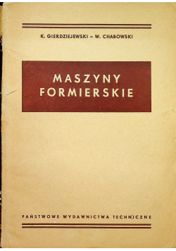 Maszyny formierskie