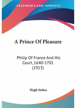 A Prince Of Pleasure