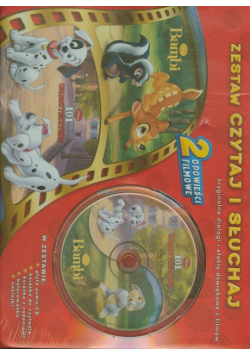 Zestaw czytaj i słuchaj: 101 Dalmatyńczyków/Bambi
