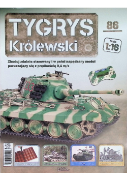 Kolekcja Tygrys Królewski Czołg Nr 86 / 24