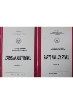Zarys Analizy Rynku Cz I do III