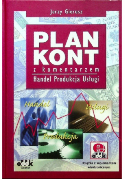 Plan kont z komentarzem handel produkcja usługi