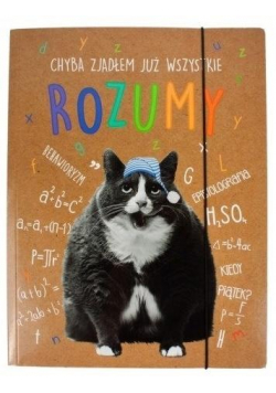 Teczka A4 z gumką Geniusz-04
