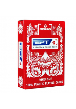 European Poker Tour czerwony Cartamundi