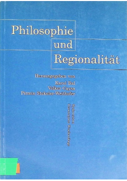 Philosophie und Regionalitat