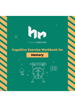 HappyNeuron Cognitive Exercise Workbook for Memory