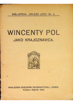 Jako Krajoznawca 1923 r.