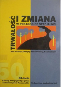 Trwałość i zamiana w pedagogice specjalnej