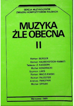 Muzyka źle obecna Tom 2