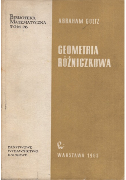 Geometria różniczkowa