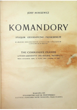 Komandory 1925 r.
