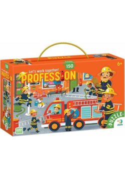 Puzzle 150 Zawody. Strażacy