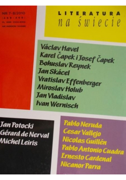 Literatura na świecie Nr 7 / 10