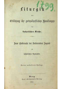Liturgik 1864 r