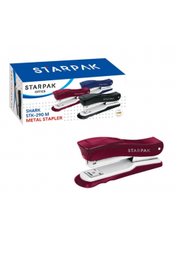 Zszywacz metalowy Shark STK-290 M bordowy