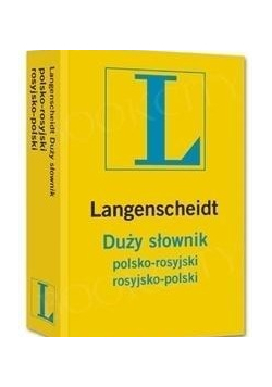 Duży słownik włoski "L"