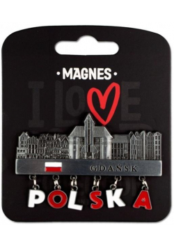 Magnes I love Poland Gdańsk ILP-MAG-E-GD-33