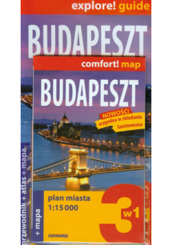 Budapeszt Przewodnik+atlas+mapa