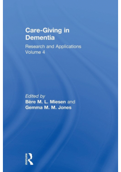 Care-Giving in Dementia