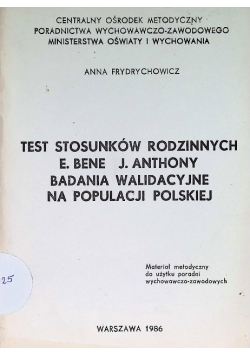 Test stosunków rodzinnych