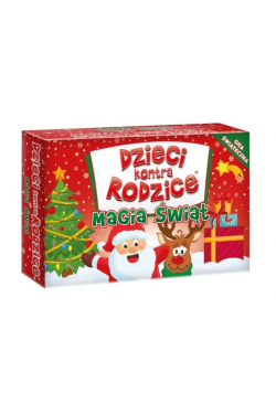 Dzieci kontra rodzice Magia Świąt Gra rodzinna planszowa