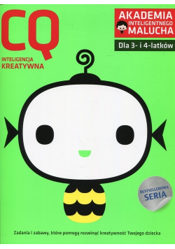 CQ Inteligencja kreatywna Akademia inteligentnego malucha dla 3-4 latków