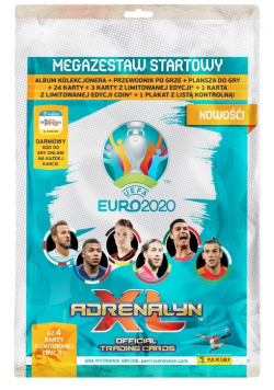 Adrenalyn XL EURO 2020 Megazestaw startowy