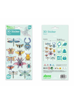 Naklejki 3D Insekty