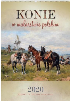 Kalendarz 2020 Reklamowy Konie w malarstwie.. RW12